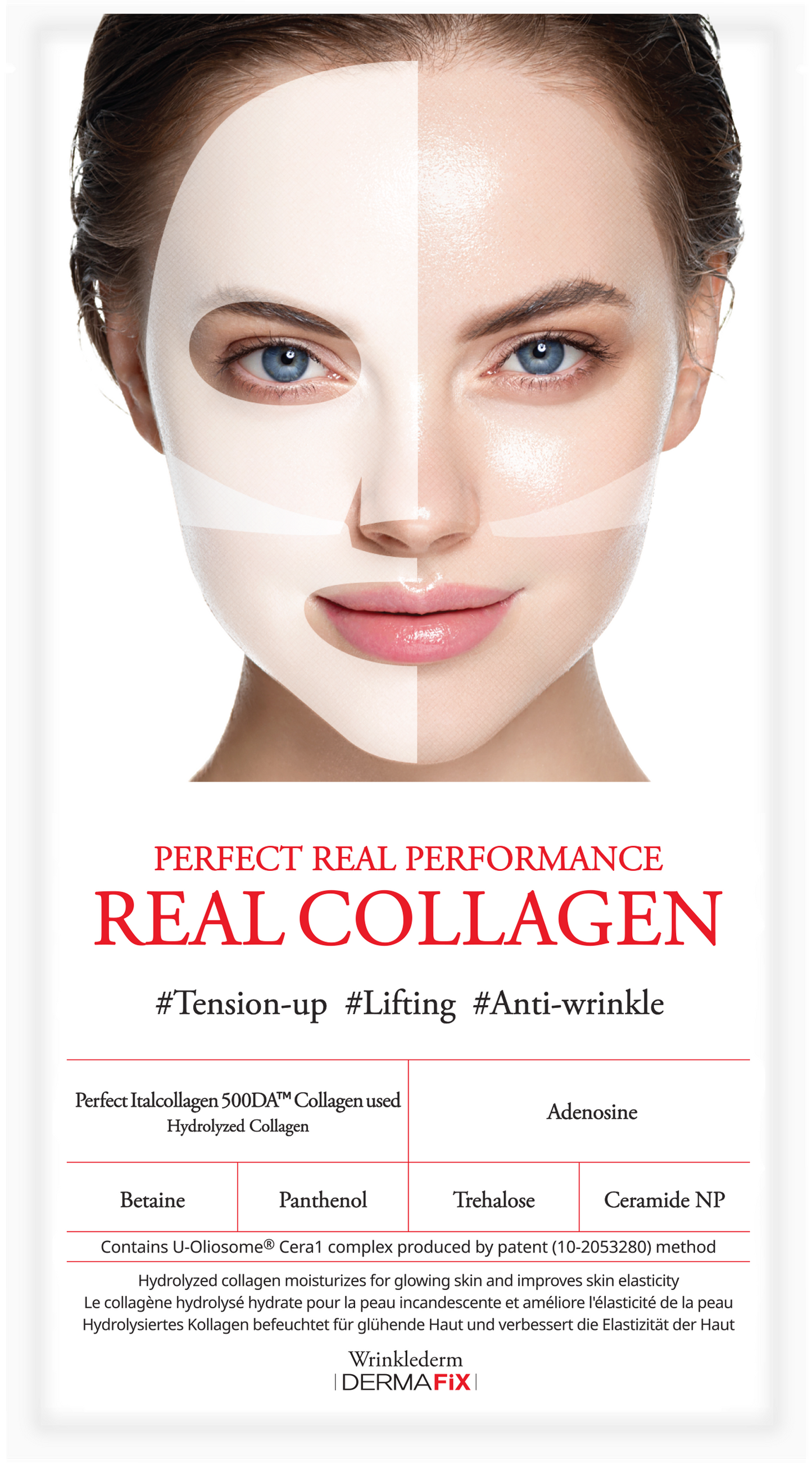 Dermafix Real Collagen Sheet Mask